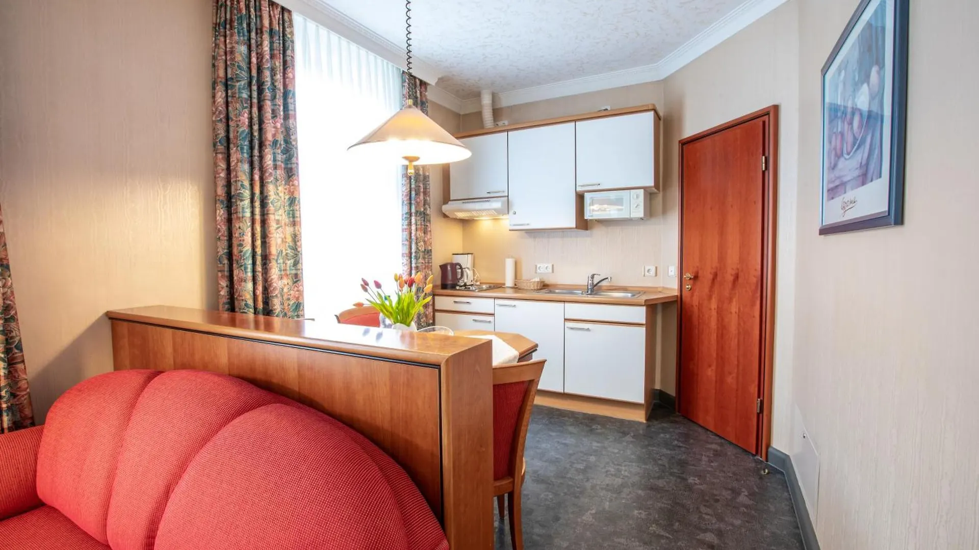 1 Raum Apartment Kleiner Balkon Bad Kissingen